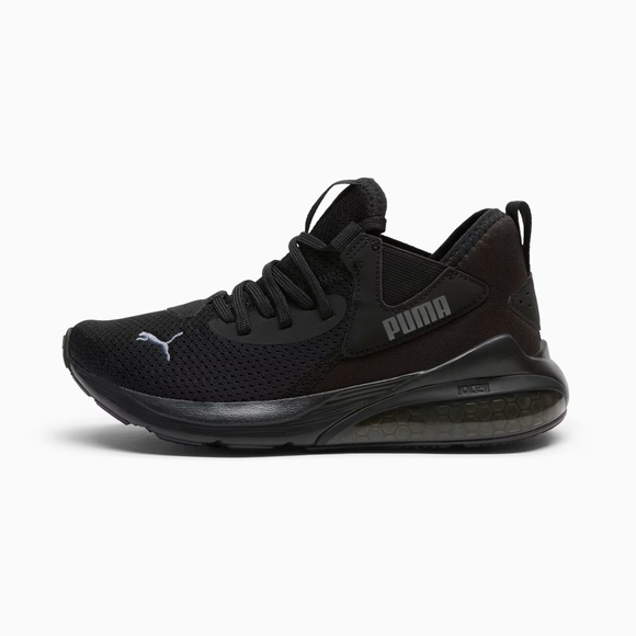 Puma Cell Vive Puma Black-Castlerock In Size 12US Used Mint damaged to sloe - Picture 1 of 8